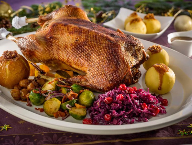 Gänsebraten